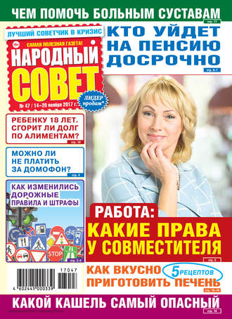 . Народный совет №47/2017