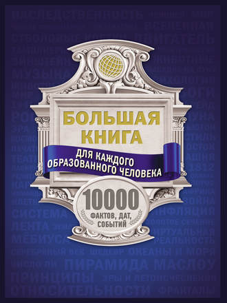 . Большая книга для каждого образованного человека. 10000 фактов, дат, событий