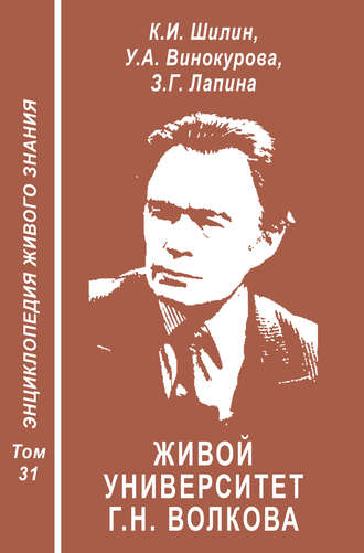 З. Г. Лапина. Живой университет Г.Н. Волкова – прорыв в творимо-экофильное будущее