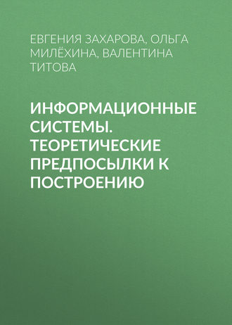 . Информационные системы. Теоретические предпосылки к построению