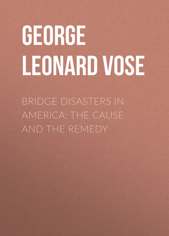 . Bridge Disasters in America: The Cause and the Remedy