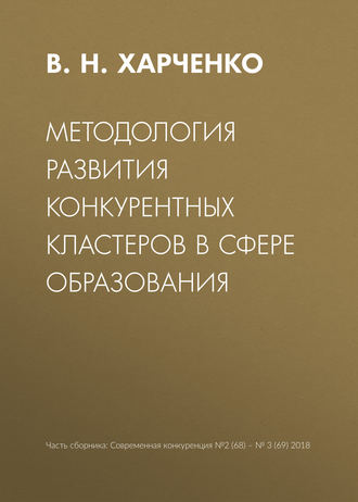 . Методология развития конкурентных кластеров в сфере образования