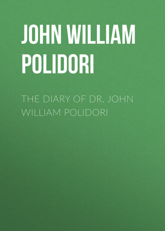 Джон Уильям Полидори. The Diary of Dr. John William Polidori
