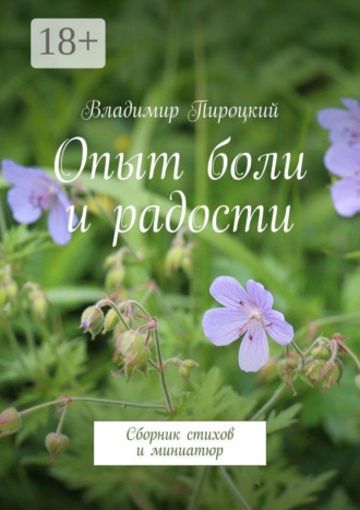 Владимир Пироцкий. Опыт боли и радости. Сборник стихов и миниатюр