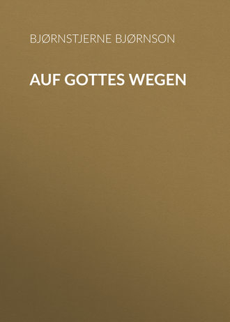 Bjørnstjerne Bjørnson. Auf Gottes Wegen