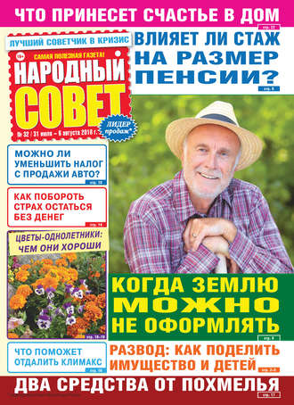. Народный совет №32/2018