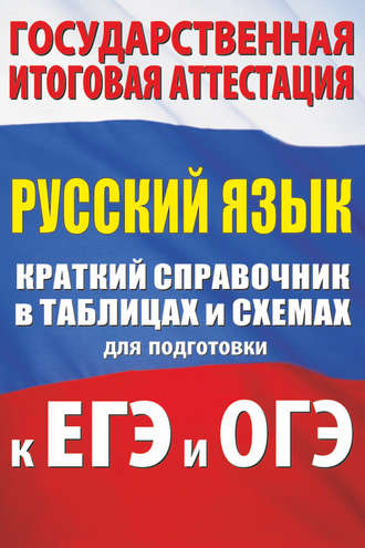 И. В. Текучёва. Русский язык. Краткий справочник в таблицах и схемах для подготовки к ЕГЭ и ОГЭ