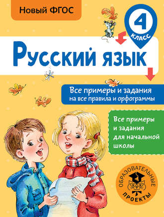 Н. Н. Шевелёва. Русский язык. Все примеры и задания на все правила и орфограммы. 4 класс