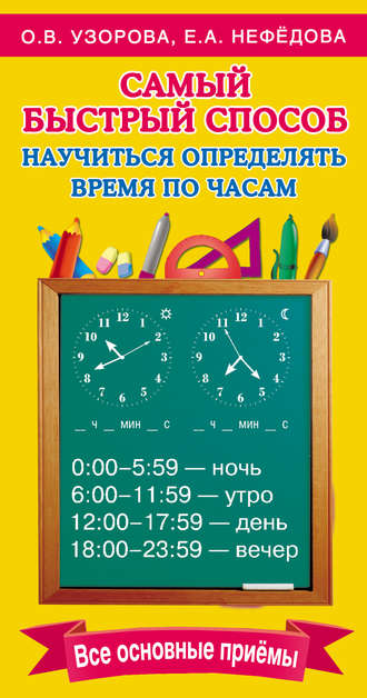 . Самый быстрый способ научиться определять время по часам