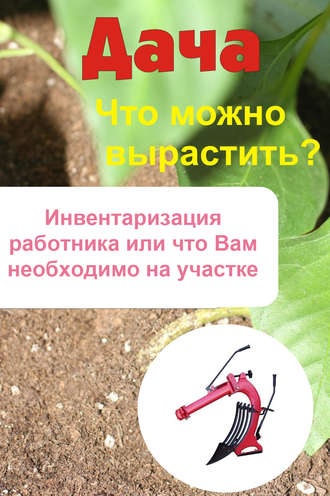 . Что можно вырастить? Инвентаризация работника, или Что вам необходимо на участке