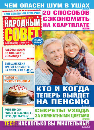 . Народный совет №45/2018