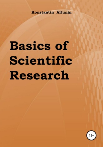 . Basics of Scientific Research