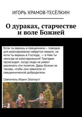 Игорь Храмов-Тесёлкин. О дураках, старчестве и воле Божией