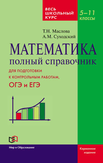 Андрей Матвеевич Суходский. Математика. Полный справочник. Весь школьный курс. 5–11 классы