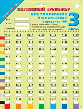 . Математика. Внетабличное умножение в пределах 100. 3 класс