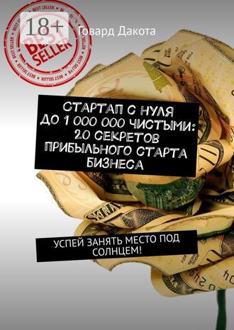 . Стартап с нуля до 1 000 000 чистыми: 20 секретов прибыльного старта бизнеса. Успей занять место под солнцем!