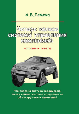 . Четыре колеса системы управления компанией. Истории и советы