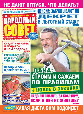 . Народный совет №14/2019