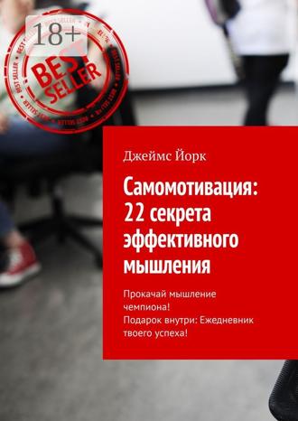. Самомотивация: 22 секрета эффективного мышления. Прокачай мышление чемпиона! Подарок внутри: Ежедневник твоего успеха!