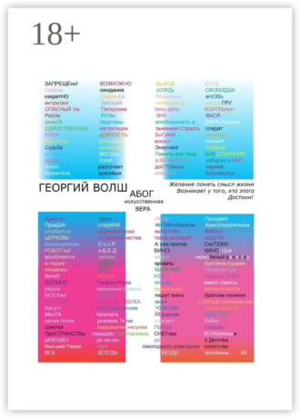 Георгий Волш. АБОГ искусственная вера