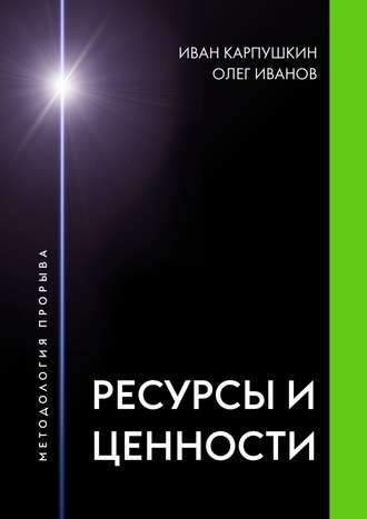 . Ресурсы и ценности. Методология прорыва