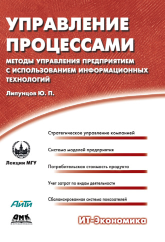 Ю. П. Липунцов. Управление процессами. Методы управления предприятием с использованием информационных технологий