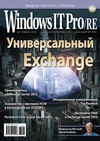 . Windows IT Pro/RE №01/2013