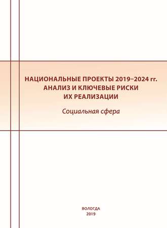 Коллектив авторов. Национальные проекты 2019–2024 гг. Анализ и ключевые риски их реализации. Социальная сфера