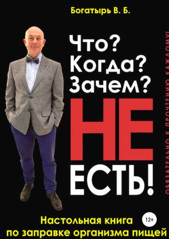 Виктор Борисович Богатырь. Что? Когда? Зачем? Не есть!