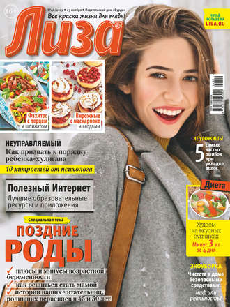 . Журнал «Лиза» №48/2019