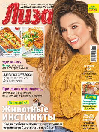 . Журнал «Лиза» №49/2019