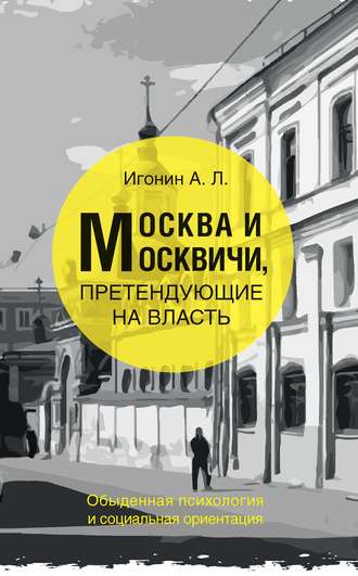 Андрей Леонидович Игонин. Москва и москвичи, претендующие на власть. Обыденная психология и социальная ориентация