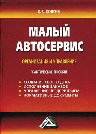 Владислав Волгин. Малый автосервис: Практическое пособие