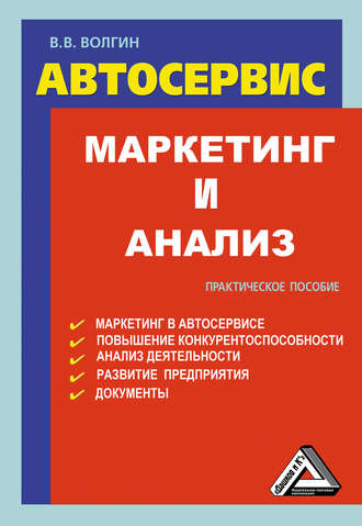 Владислав Волгин. Автосервис. Маркетинг и анализ: Практическое пособие