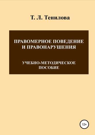 . Правомерное поведение и правонарушения