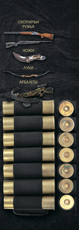 В. Н. Шунков. Охотничьи ружья, ножи, луки, арбалеты