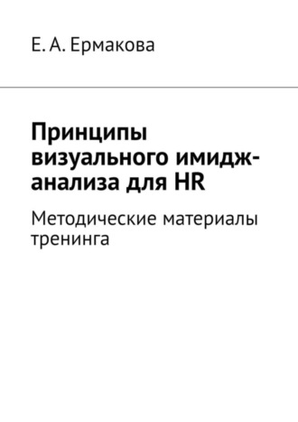 . Принципы визуального имидж-анализа для HR. Методические материалы тренинга