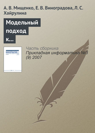 . Модельный подход к анализу целочисленных инвестиционно-финансовых активов