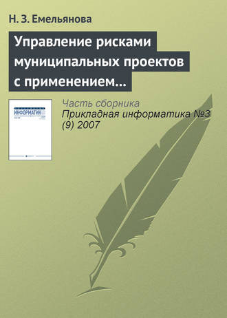 . Управление рисками муниципальных проектов с применением имитационных моделей