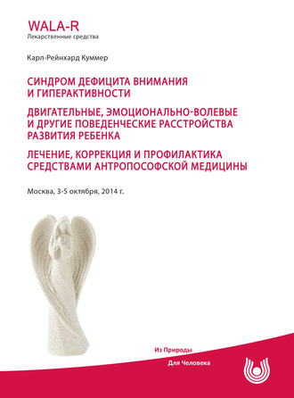 Карл-Рейнхард Куммер. Синдром дефицита внимания и гиперактивности. Двигательные, эмоционально-волевые и другие поведенческие расстройства развития ребенка. Лечение, коррекция и профилактика средствами антропософской медицины