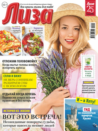 . Журнал «Лиза» №29/2020