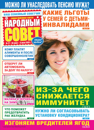 . Народный совет №27/2020