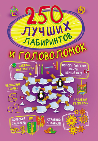 . 250 лучших лабиринтов и головоломок