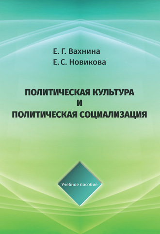 . Политическая культура и политическая социализация