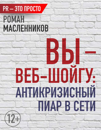 . Вы – веб-Шойгу: Антикризисный пиар в Сети