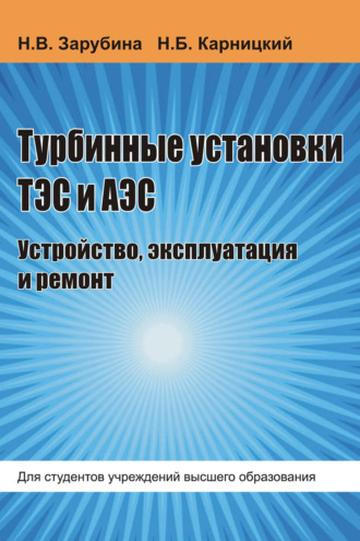 . Турбинные установки ТЭС и АЭС. Устройство, эксплуатация и ремонт