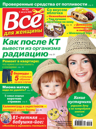 . Всё для женщины №33/2020