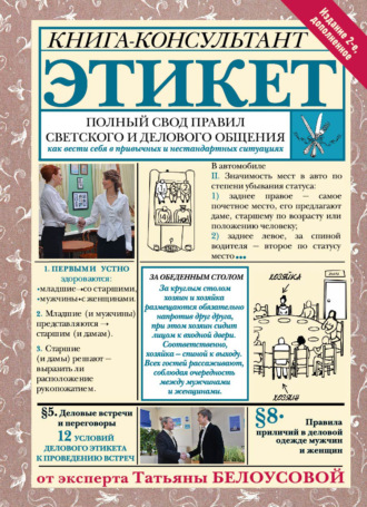 Татьяна Белоусова. Этикет. Полный свод правил светского и делового общения