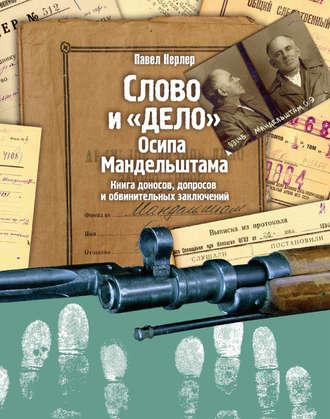 . Слово и «Дело» Осипа Мандельштама. Книга доносов, допросов и обвинительных заключений