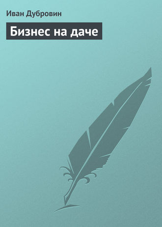 Иван Дубровин. Бизнес на даче